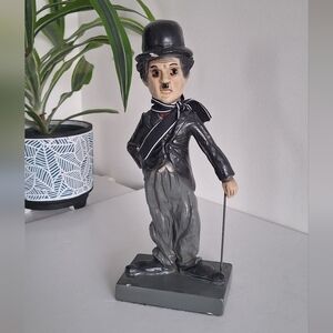 Charlie Chaplin Vintage Plaster Figurine